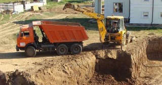 Котлован для дома Дзержинский, цена от 310 руб./м3.