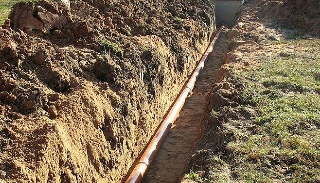 Копка траншей для водопровода в дзержинском: цена за метр от 929 руб.