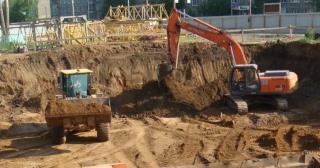 Котлован для дома Дзержинский, цена от 310 руб./м3.