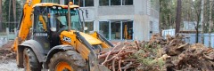 Расчистка участка в дзержинском